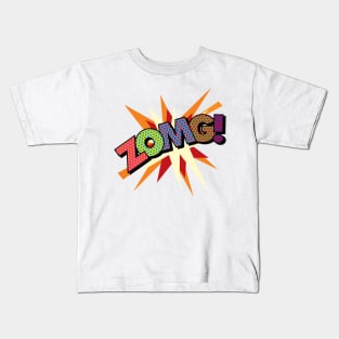 Comic Book Pop Art ZOMG Kids T-Shirt